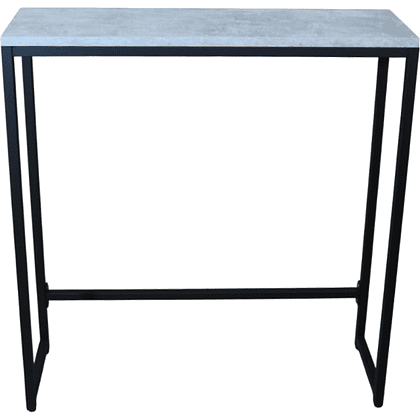 Стол консольный RION ALLERD, черный муар, Бетон - 2