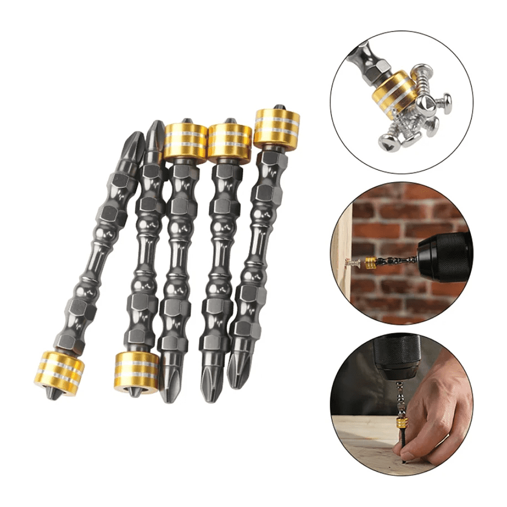 Бита Deli YS EDL255065, с ограничителем, 10 шт., PH2 x 65 мм, для ГКЛ - 3