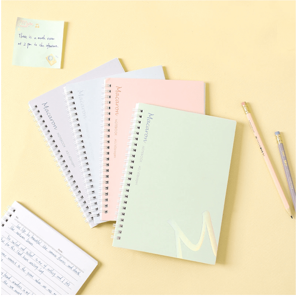 Блокнот "Macaron", A5, 60 листов, ассорти - 3