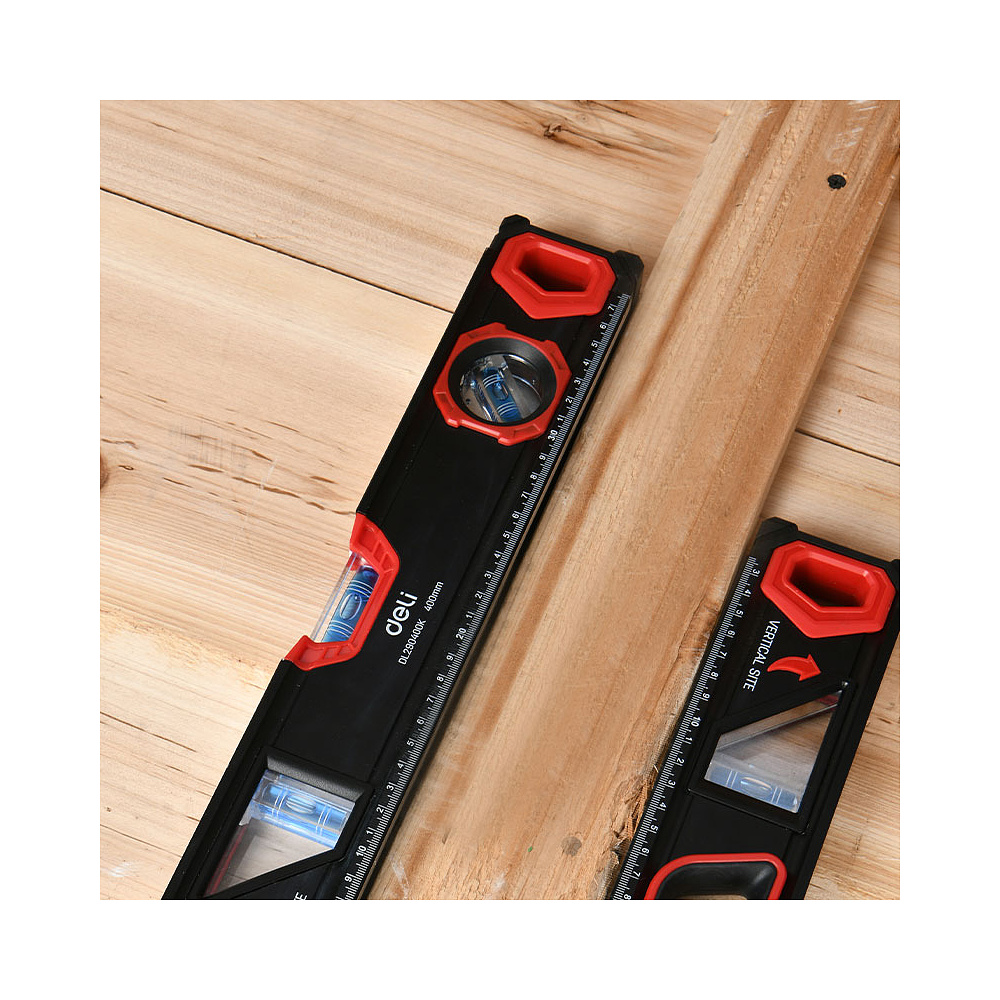 Уровень строительный Deli EDL290400K, 400 мм - 3