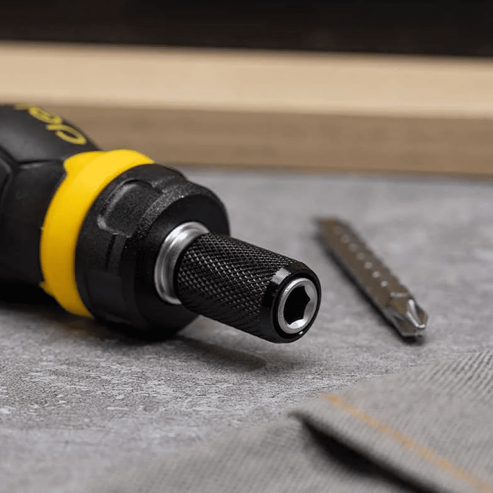 Двухсторонняя отвертка Deli YS EDL626010, с трещоткой, PH2+SL6 - 8