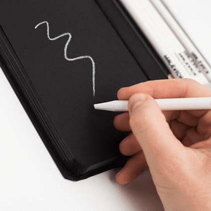 Карандаш пастельный "Малевичъ", белый - 4