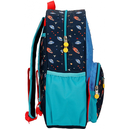 Рюкзак школьный Enso "Outer space" L, синий, черный - 3