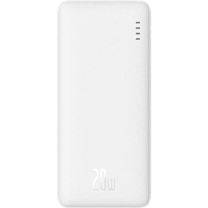 Внешний аккумулятор Baseus "Airpow  Fast Charge Power Bank", 10000mAh, White 
