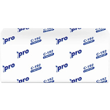 Полотенца бумажные  PROtissue V - сложение 250 листов, 1 слой, 100% целлюлоза