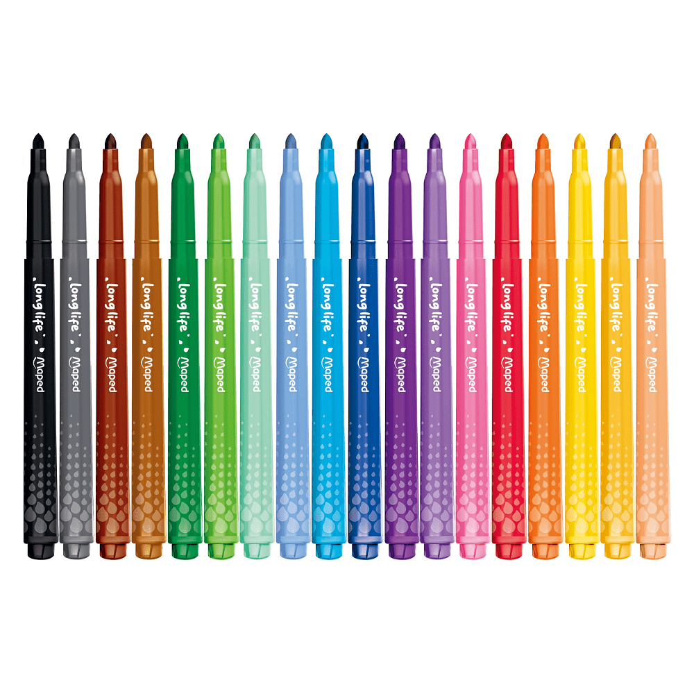 Фломастеры "Color Peps Long Life", 18 шт - 2