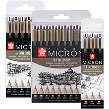 Набор ручек капиллярных "Pigma Micron"