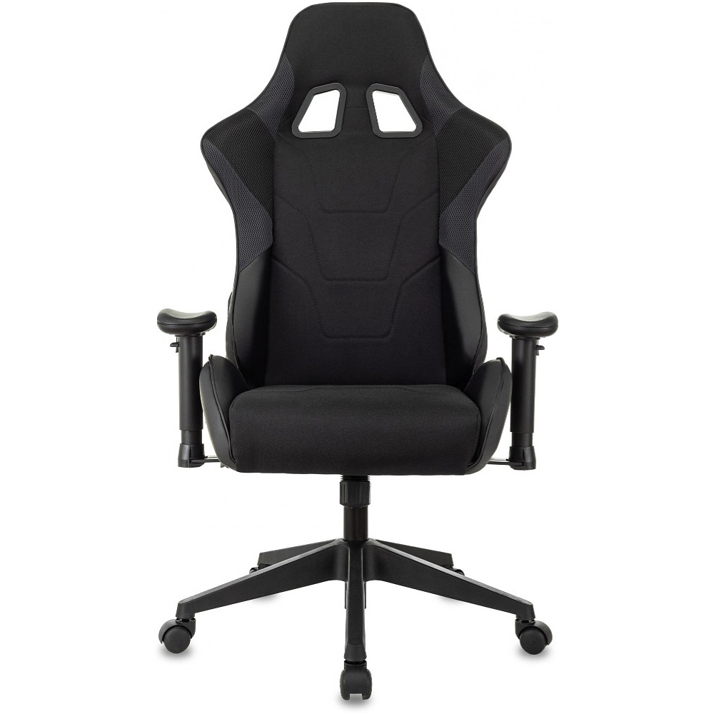 Кресло игровое Zombie VIKING 4 AERO Edition, экокожа, ткань, пластик, черный - 16