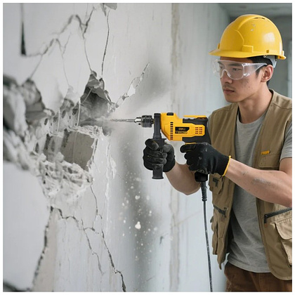 Бур по бетону Deli YS EDH-YCZ16012-E1, 12x160 мм, X-Tip, SDS-PLUS - 11