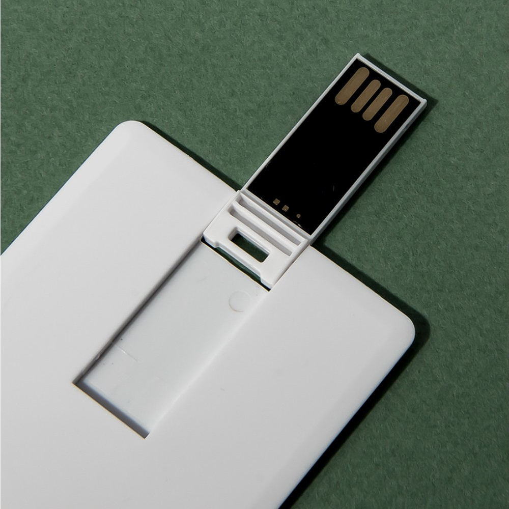 Карта памяти USB Flash 2.0 "Card", 8 Gb, белый - 6