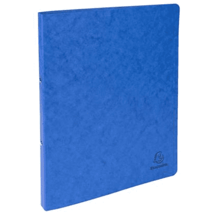 Папка на кольцах "Exacompta", картон, 20 мм, А4, синий