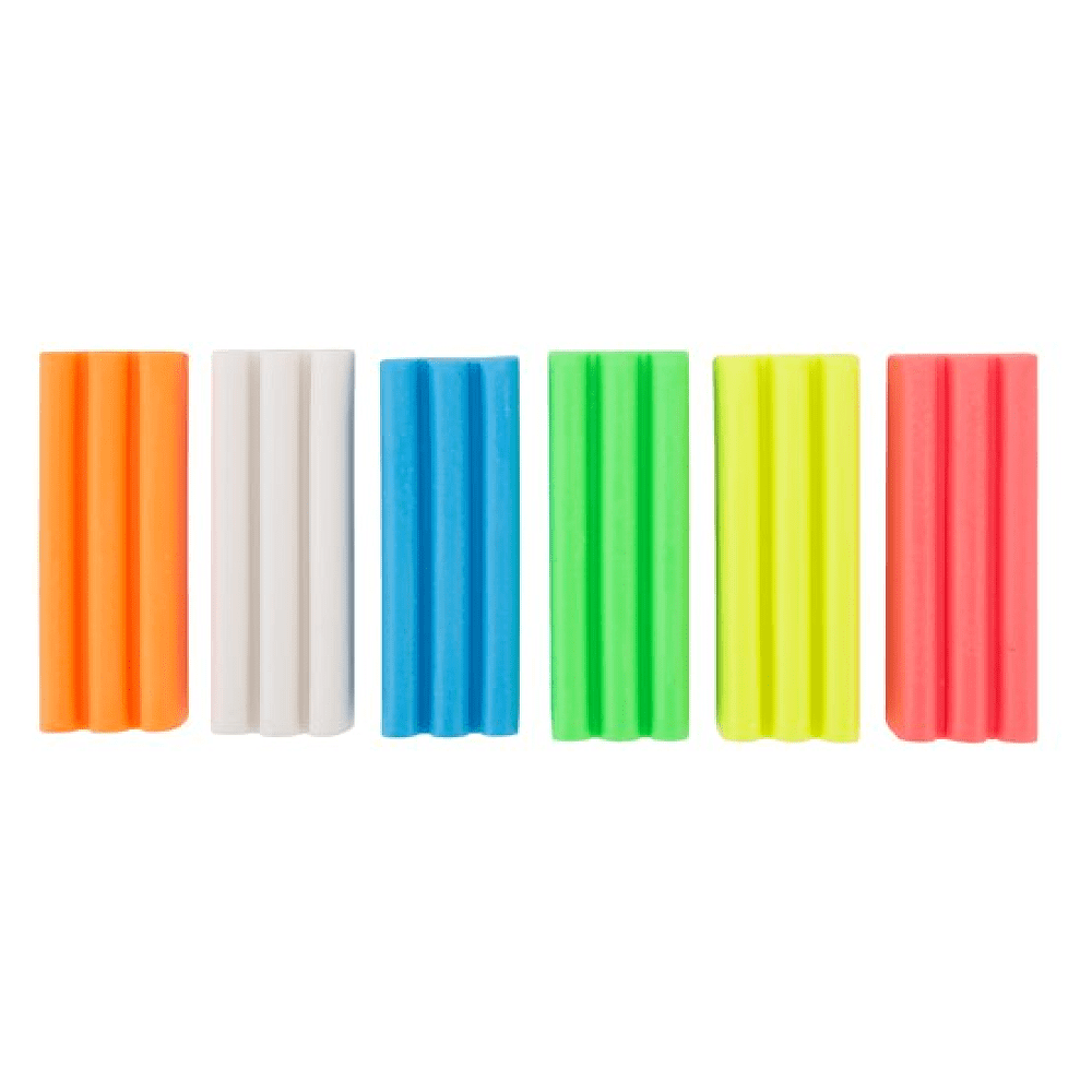 Пластика для моделирования "Я-Художник!", 6 шт., флуоресцентные цвета - 2