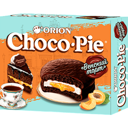 Печенье «Choco Pie Vienna Cake», 360 гр, в глазури