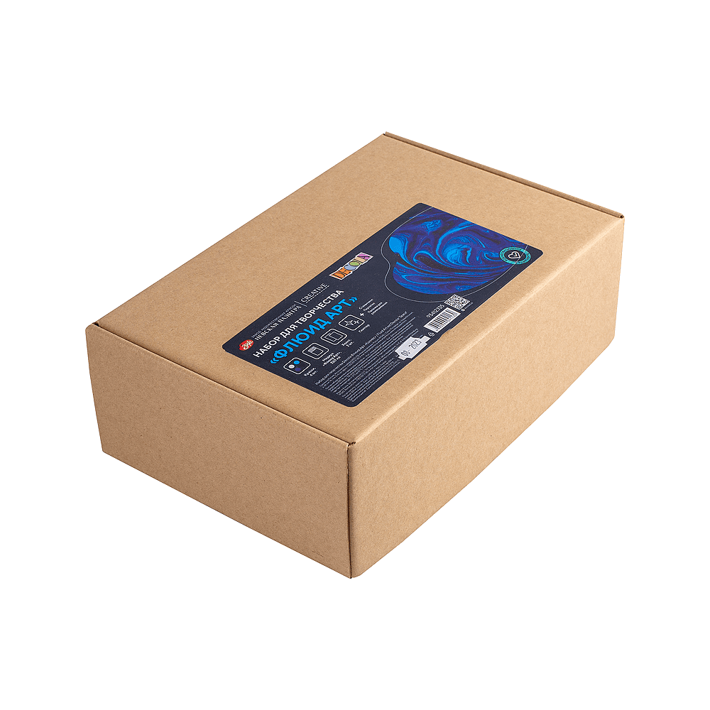 Набор для творчества "Decola флюид арт.Космос" - 2