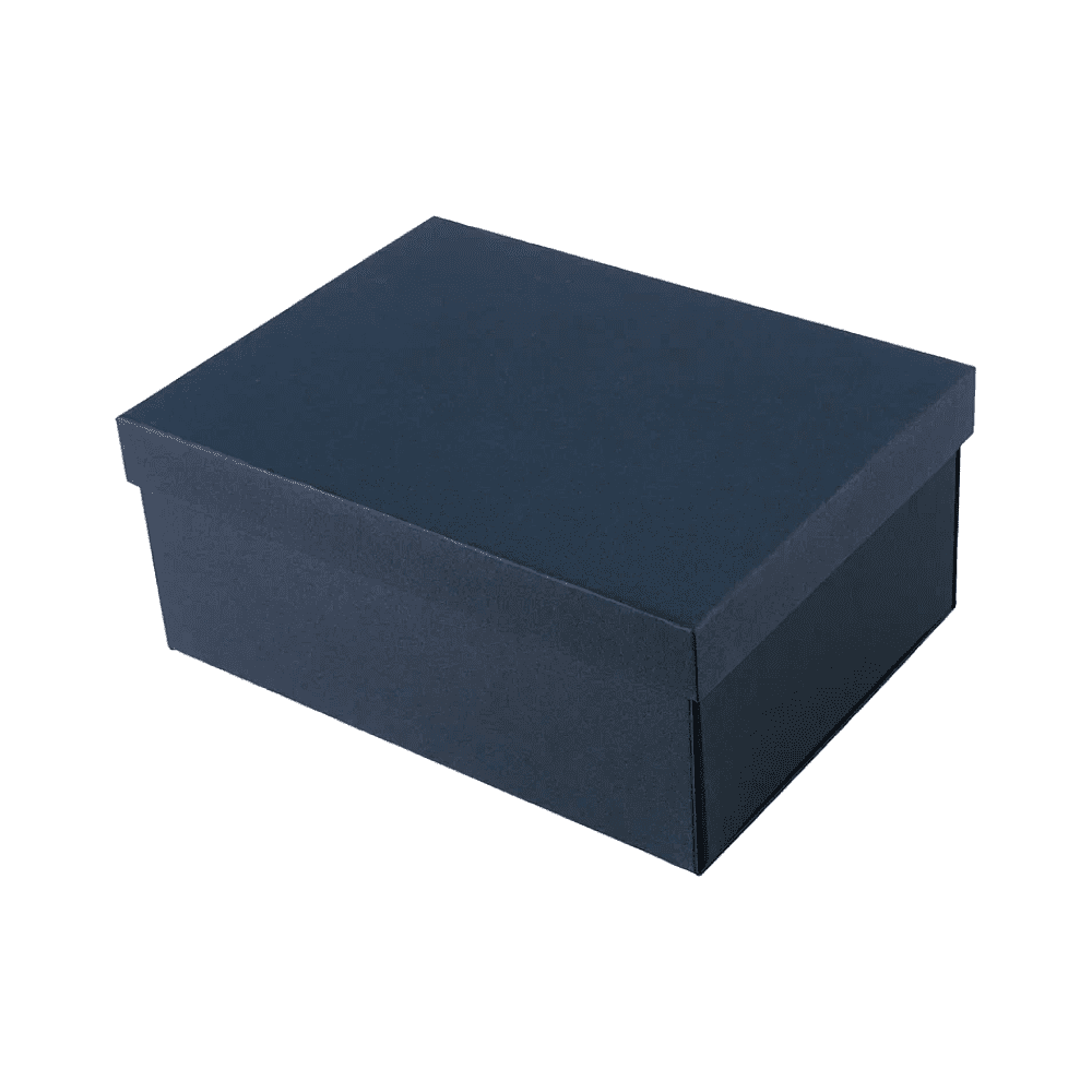 Коробка картонная, 220х160х95 мм, темно-синий