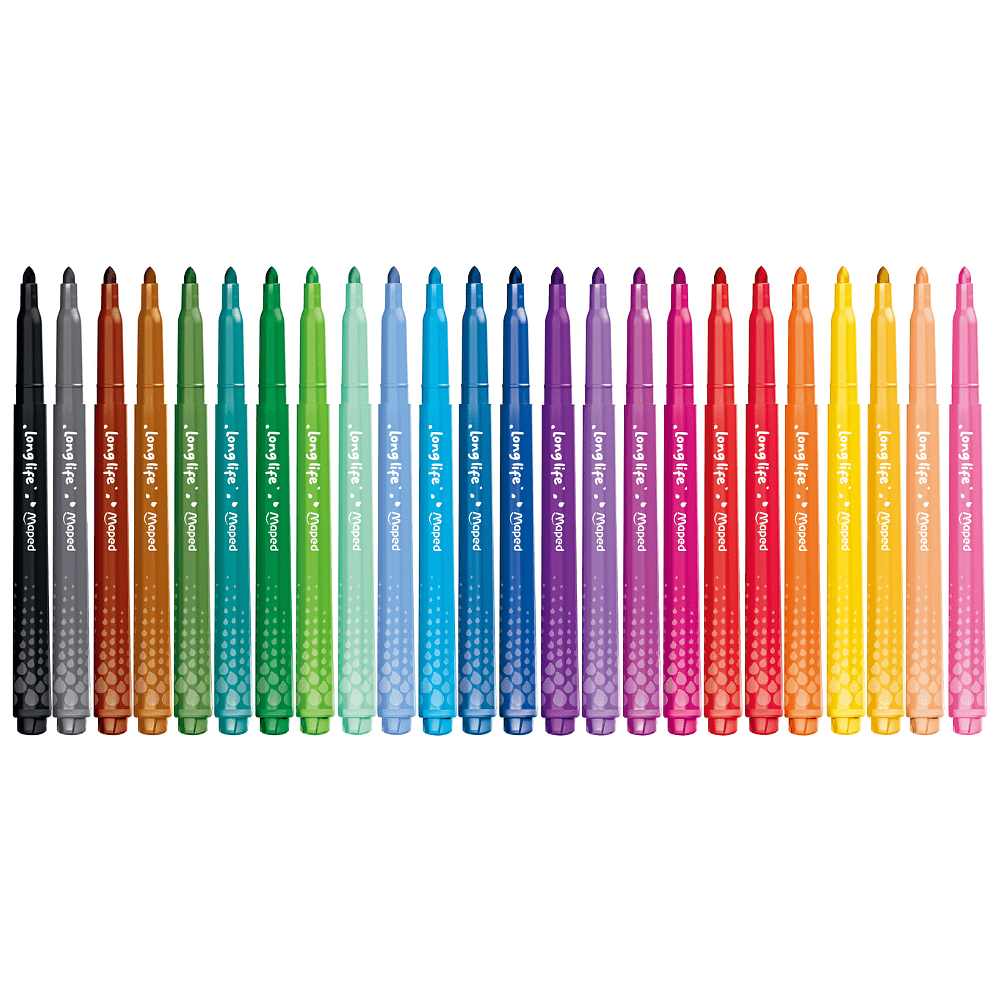 Фломастеры "Color Peps Long Life", 24 шт - 2