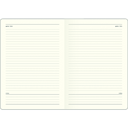 Ежедневник недатированный "Fleur", А5, 320 страниц, молочный - 2