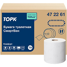 Бумага туалетная ТОРК СмартВан Комфорт T9, 130 м, 2 слоя (472261)