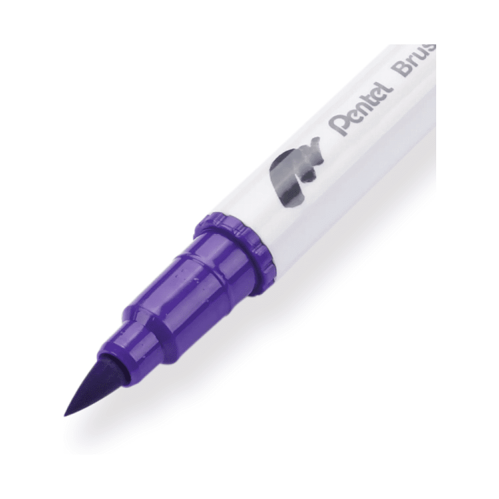 Маркер-кисть "Brush Sign pen twin", 12 шт - 3