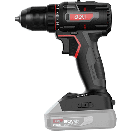 Аккумуляторная дрель-шуруповерт Deli RS EDE-DZ20-2, 20 В, 70 Нм, без АКБ и З/У, коробка - 4