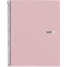 Тетрадь Miquelrius "Sand", А4, 80 листов, клетка, розовый