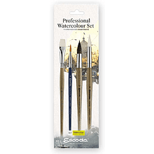 Набор кистей "Escoda. Professional watercolor set", набор 4 шт