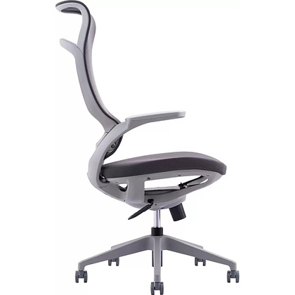 Кресло для руководителя EVERPROF Spirit, сетка, серый - 3