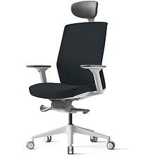 Кресло для руководителя Bestuhl "J1", белая рама