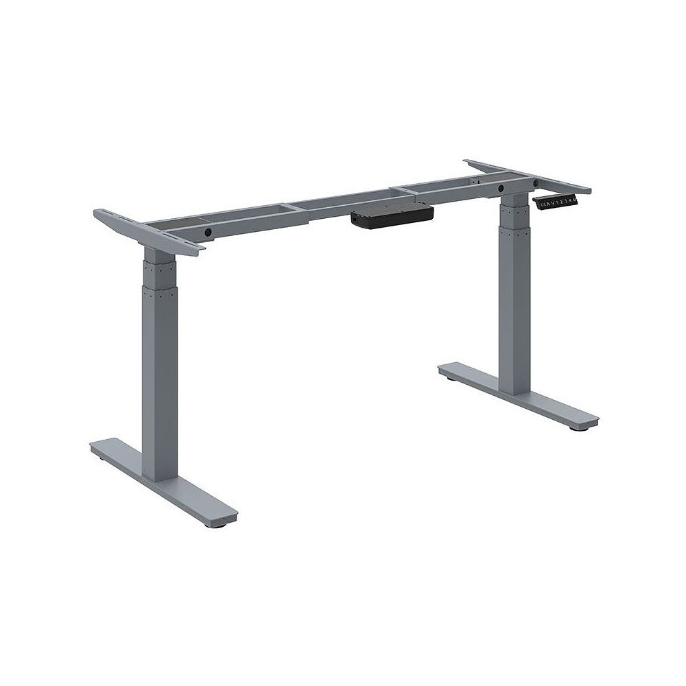 Каркас стола с электроприводом двухмоторный AOKE, Well Desk Flagman, серый (AK02YJYT-TYZF3-A.SL)