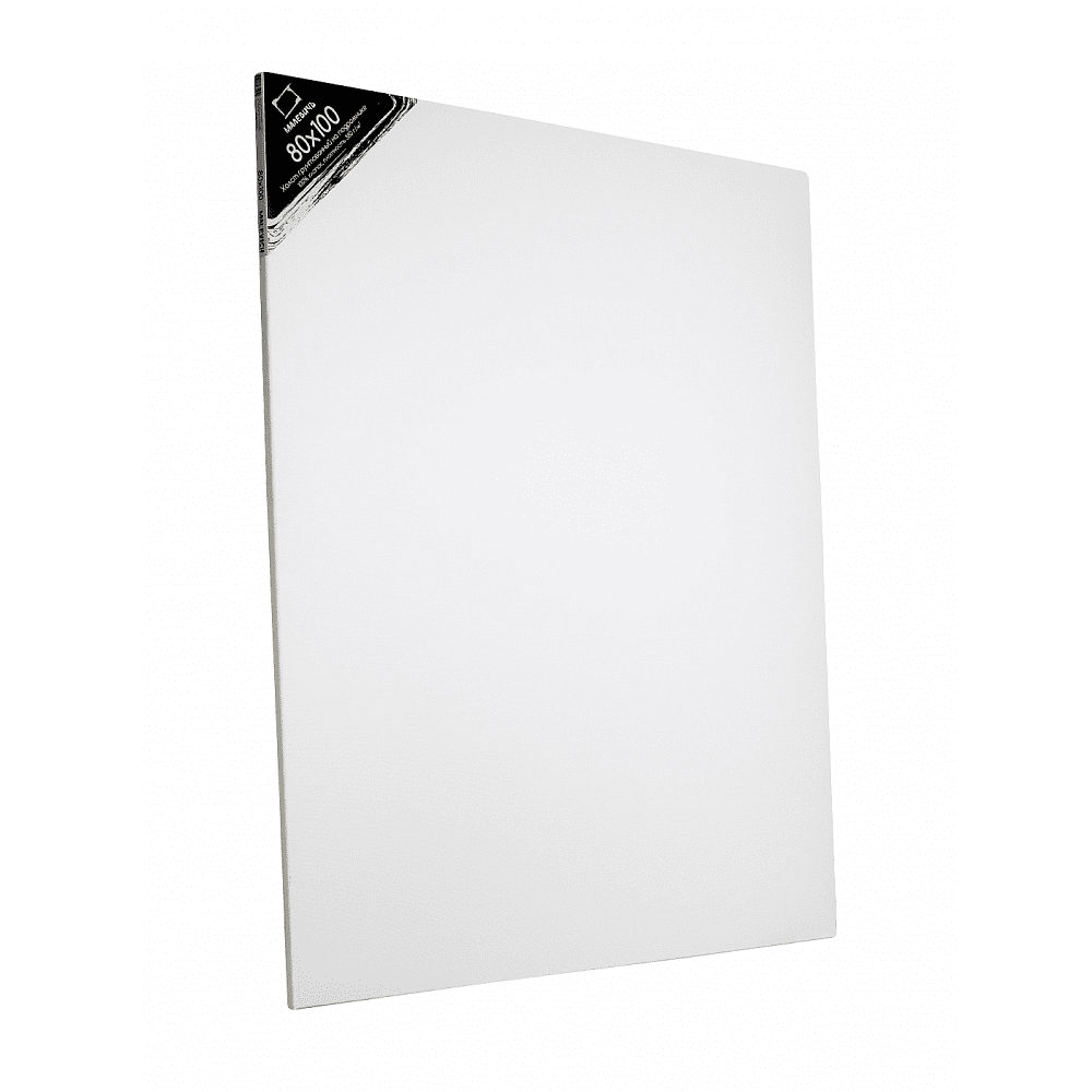 Холст на подрамнике "Малевичъ", 80х100 см, хлопок, 380г/м2