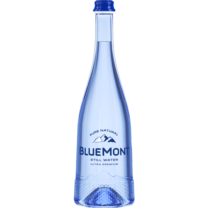 Вода минеральная питьевая "Blue Mont", негазированная, 0.7 л, стеклянная бутылка