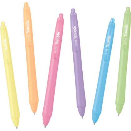 Ручка шариковая "Pastel", 0.7 мм, ассорти, стерж. синий - 2