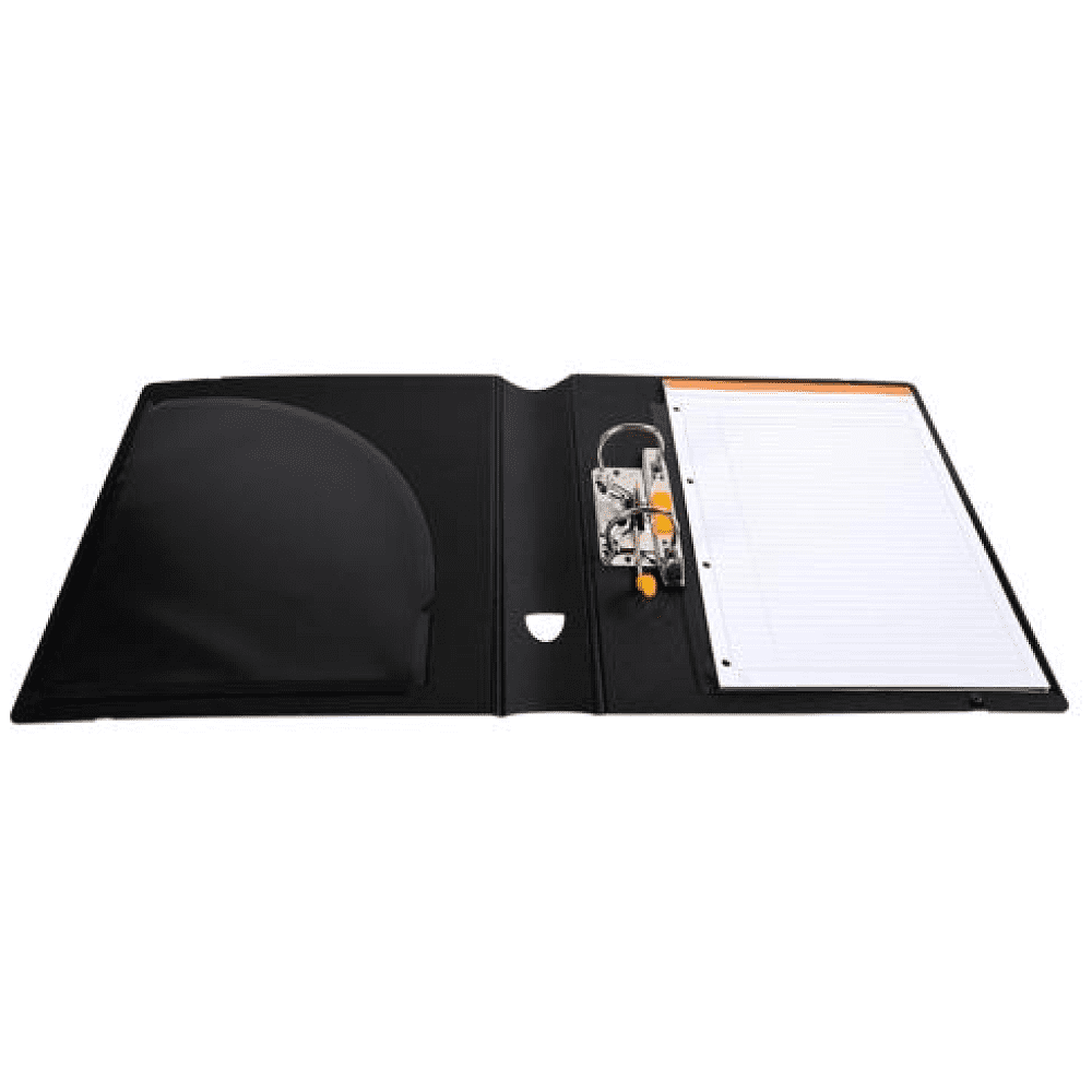 Папка регистратор "Exactive", А4+, 60 мм, ПВХ, черный - 3