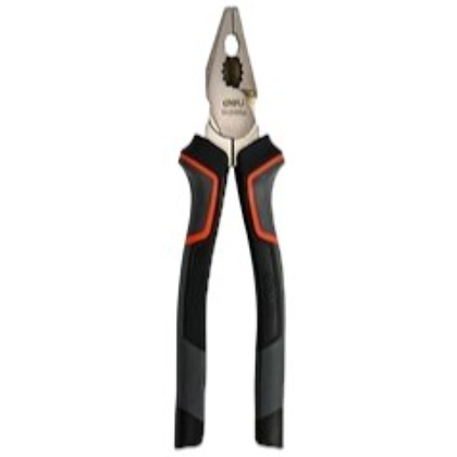 Плоскогубцы "Deli", 160 мм., комбинированные, красный, черный