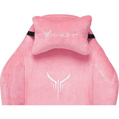 Кресло игровое Knight N1 Fabric ткань, розовый - 8
