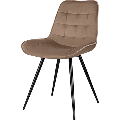 Стул Бюрократ "CH-K2_4", ткань, светло-коричневый, металл, комплект 4 штуки - 3