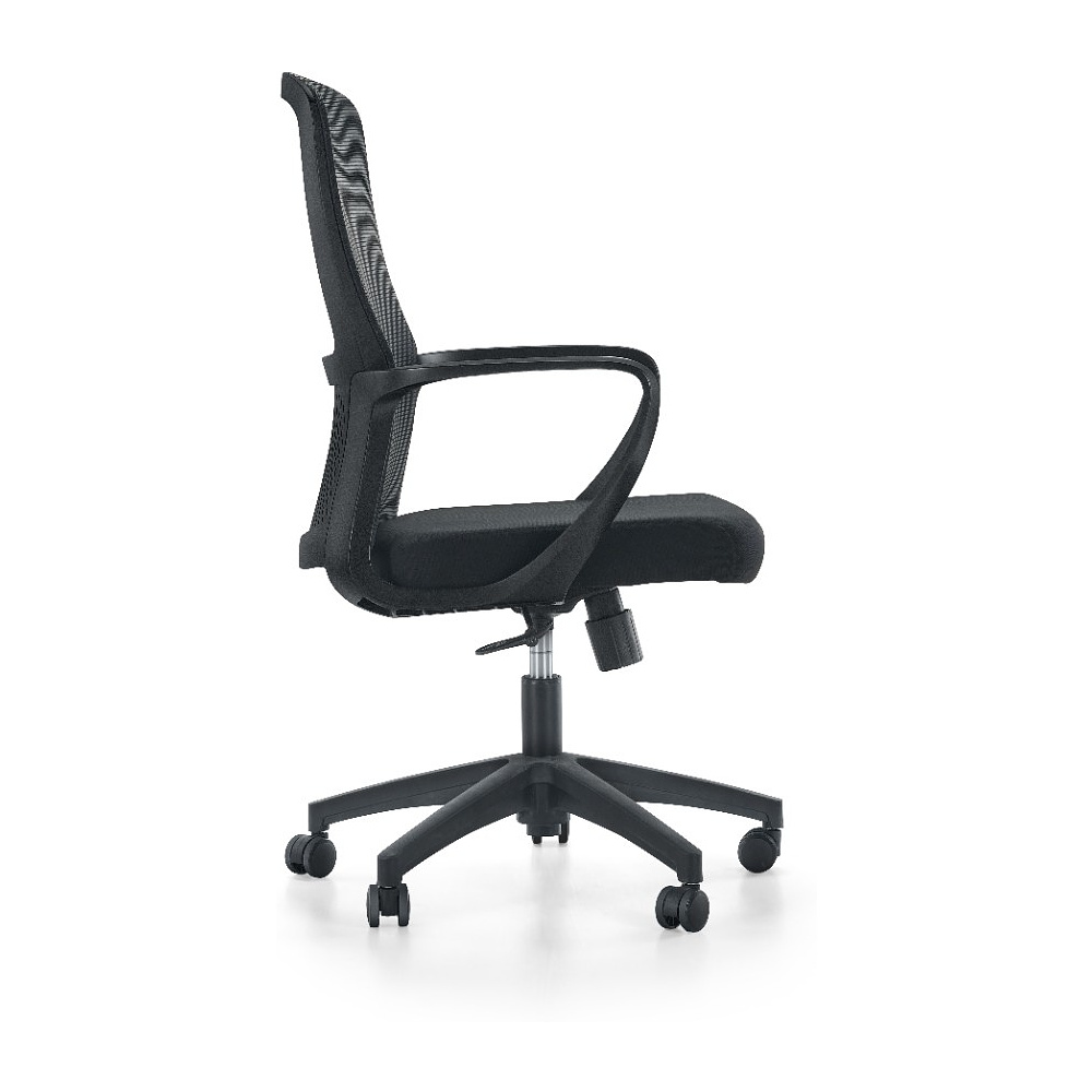 Кресло для персонала SitZone U-069B, сетка, ткань, черный, 2 шт/упак - 4