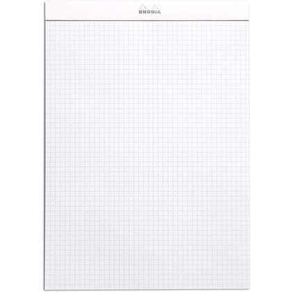 Блокнот "Rhodia",  А4, 80 листов, клетка, белый - 2