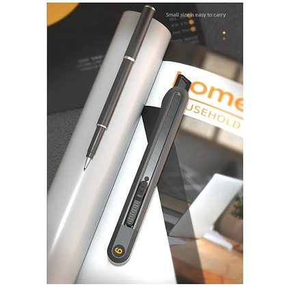 Нож для бумаги "Deli Home", 9 мм, чёрный - 5