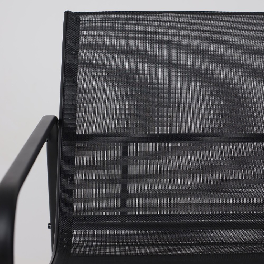 Комплект мебели садовой AksHome VERANDA (кресло 2 шт, диван 1 шт, стол 1 шт), черный - 12