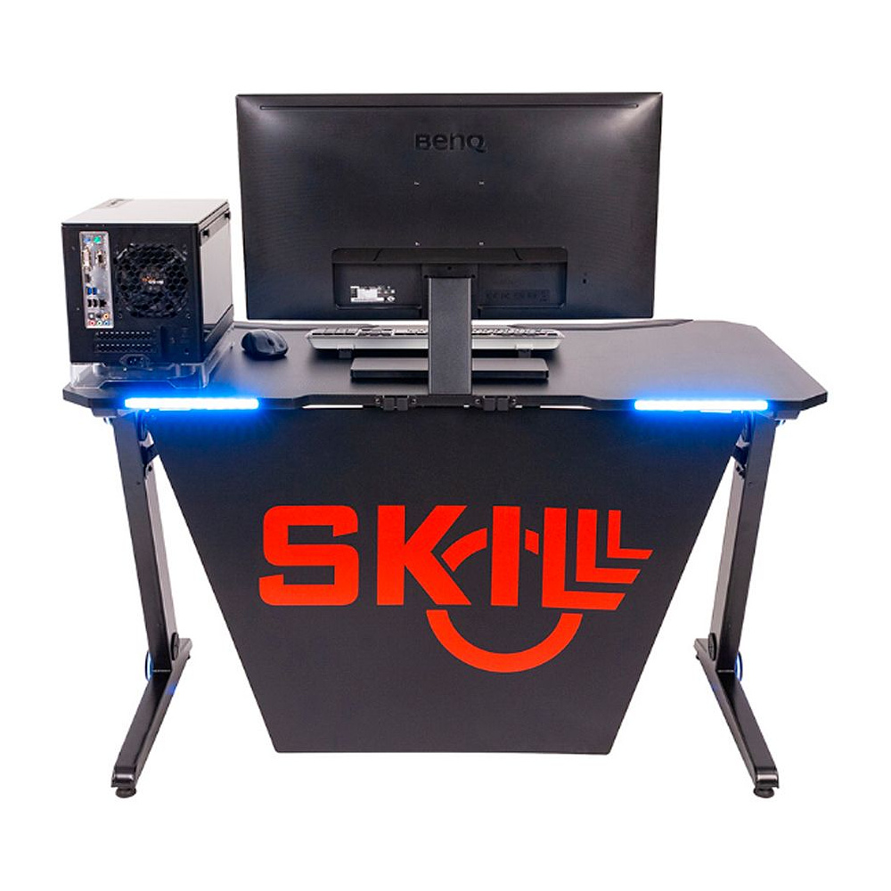 Стол компьютерный игровой "Skill CTG 1260", черный - 2