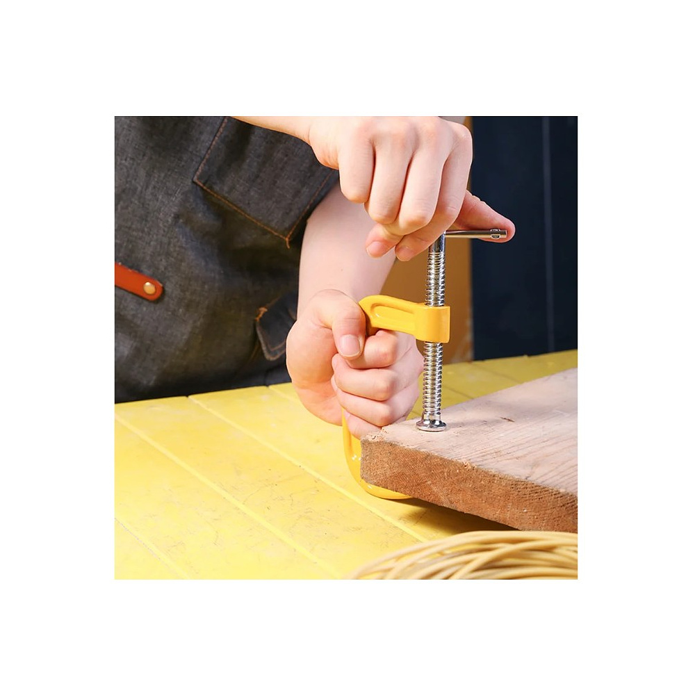 Струбцина G-образная Deli YS EDL-G203, 75 мм - 2