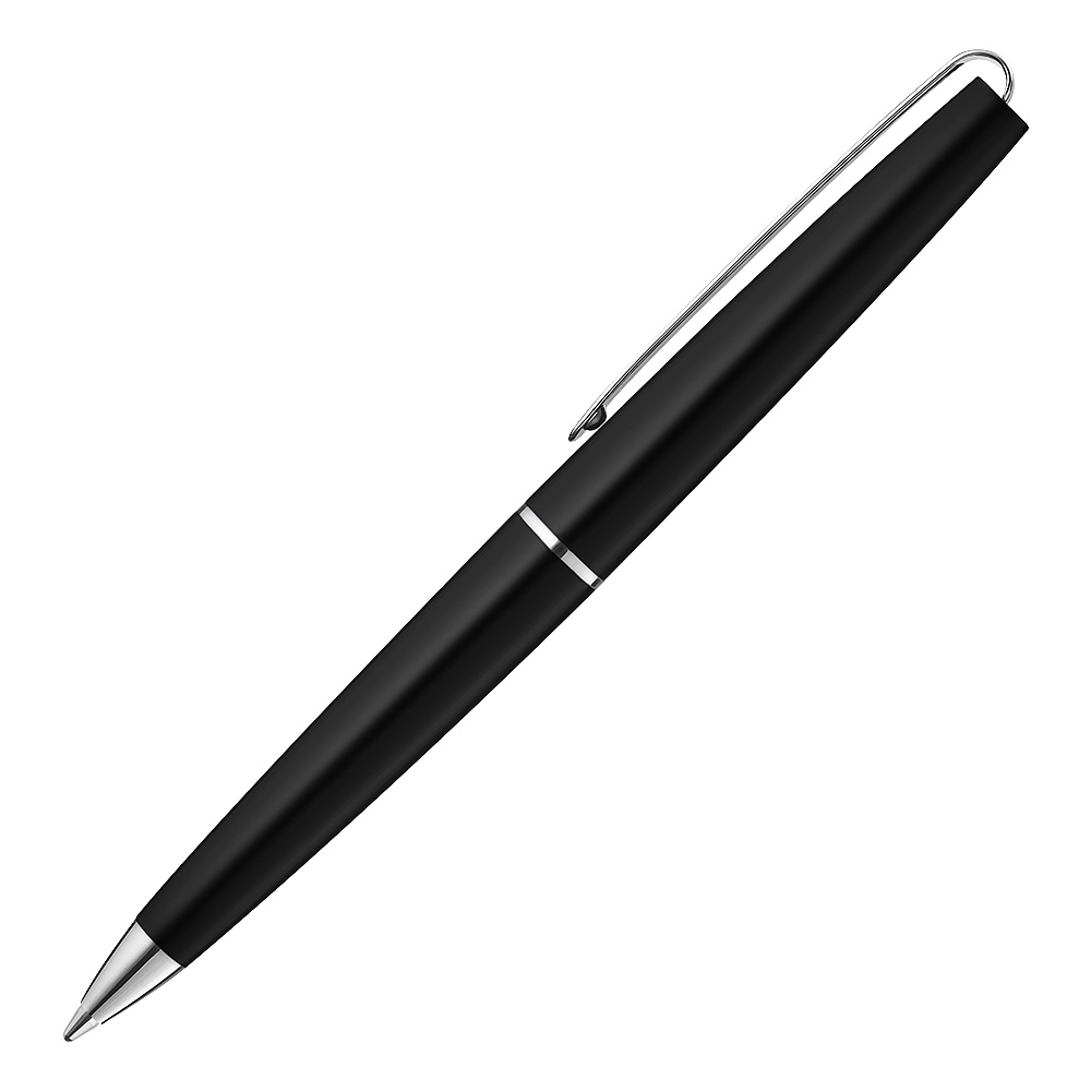 Ручка шариковая автоматическая "Eternity", 1,0 мм, черный, стерж. синий