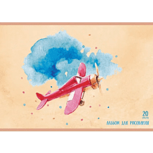 Альбом для рисования "Полет фантазии", A4, 20 листов