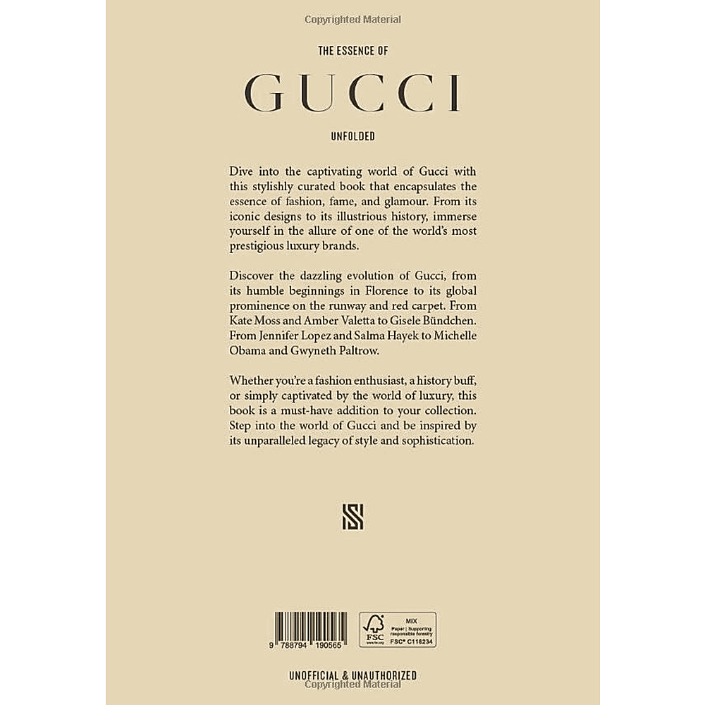 Книга на английском языке "The Essence of Gucci. Unfolded" HB, Kelly Reising - 2