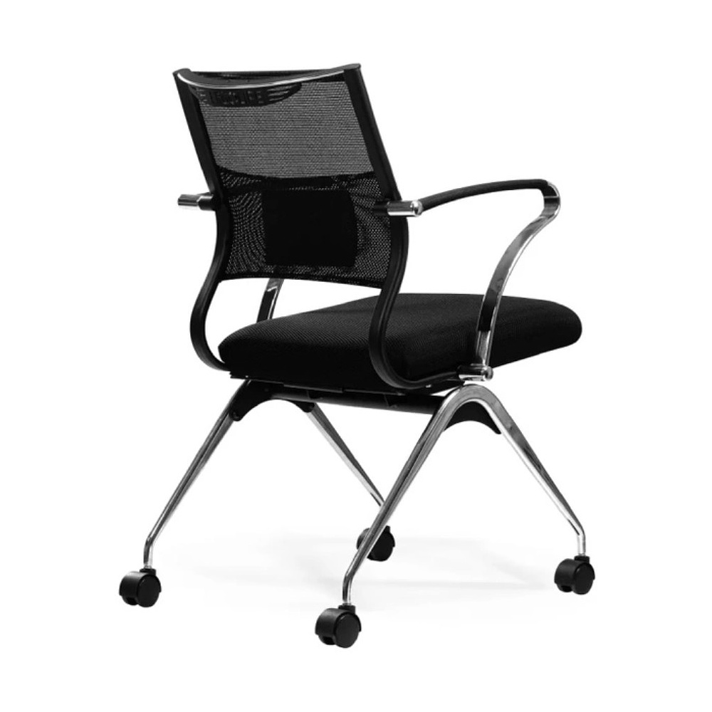 Кресло компьютерное ErgoLife Sit Air M4-290K, ткань, сетка, черный - 4