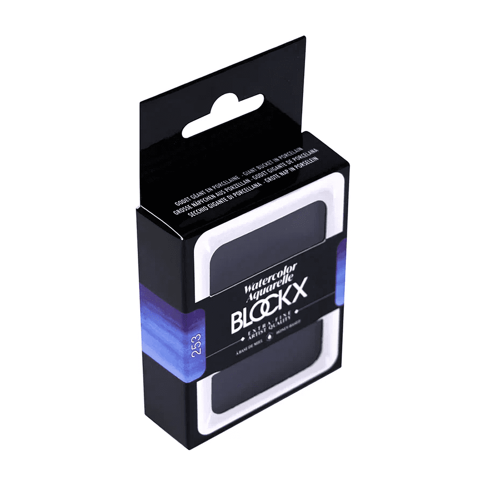Краски акварельные "Blockx. Giant pan", 253 французский ультрамарин темный, 18 мл., кювета - 4