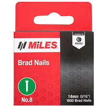 Скоба №8 "Miles", 14 мм, 1000 шт