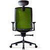 Кресло для руководителя Bestuhl "J1", сетка, ткань, пластик, зеленый  - 5