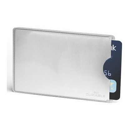 Карман для кредитной карты "Rfid Secure", серебристый